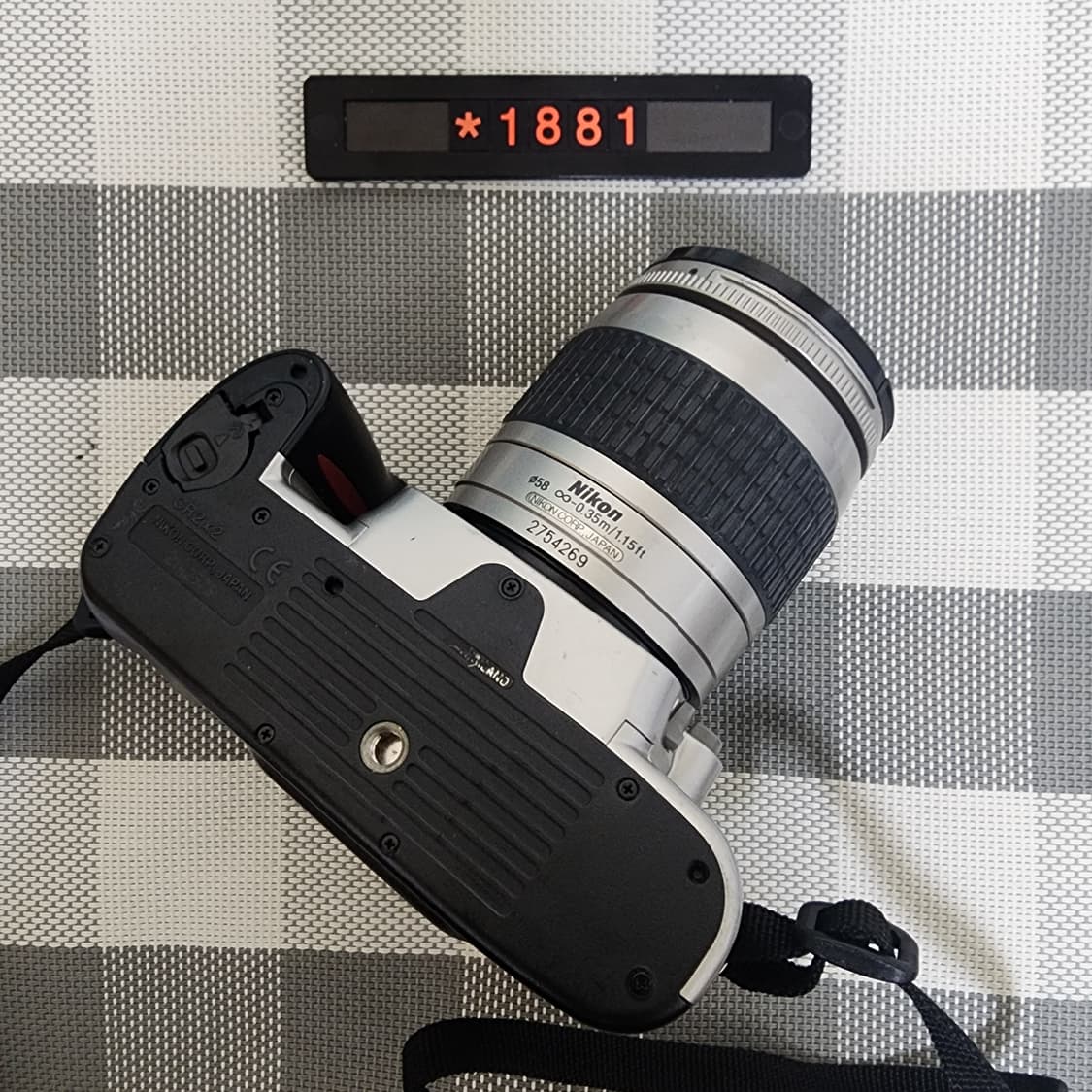 니콘 F 55 필름카메라 28-80미리 줌렌즈 상품이미지5