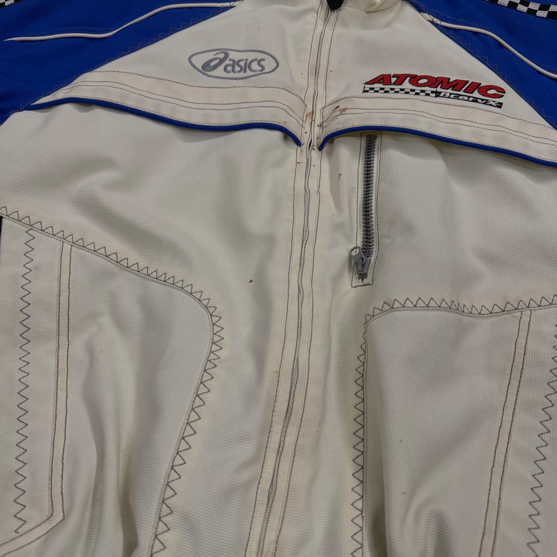 [ 정품/L ] 아식스 재패니즈 빈티지 라이더 자켓 상품이미지7