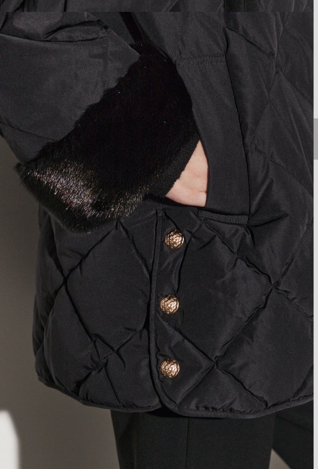 아이잗컬렉션 밍크스트리밍 구스다운 퀼팅 패딩 (최고가의 패딩) 상품이미지6