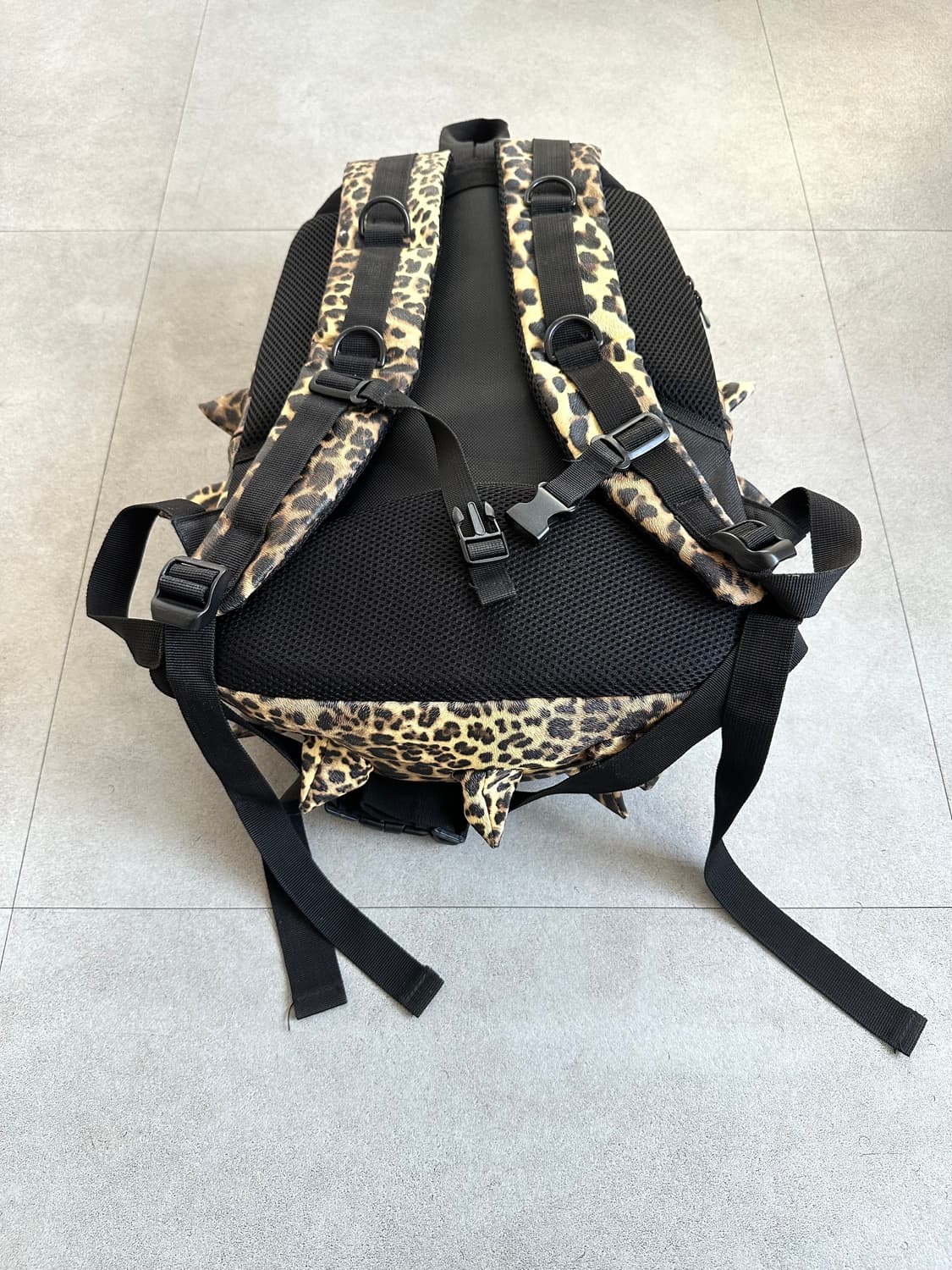 JPN VTG 레오파드 터틀 스파이크 백팩 상품이미지7
