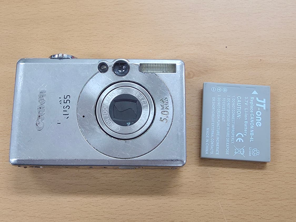 캐논 익서스 55 빈티지 디지털카메라 (하자) 상품이미지8
