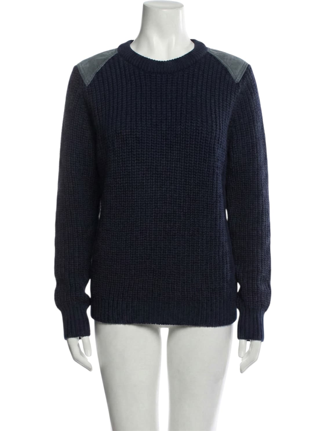 elbow patch military sweater 상품이미지1