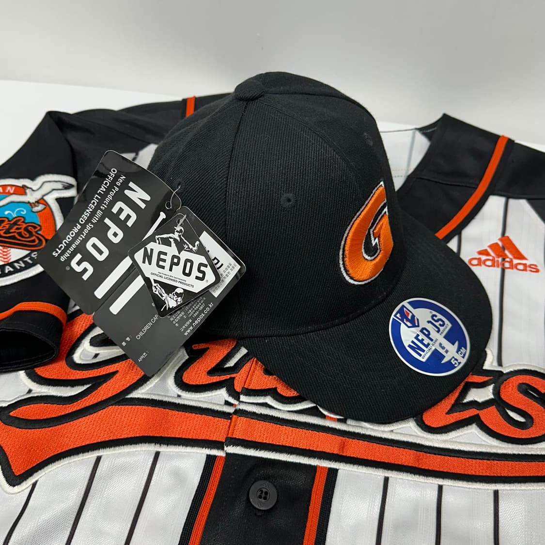 네포스 롯데자이언츠 볼캡 새제품 S 상품이미지3