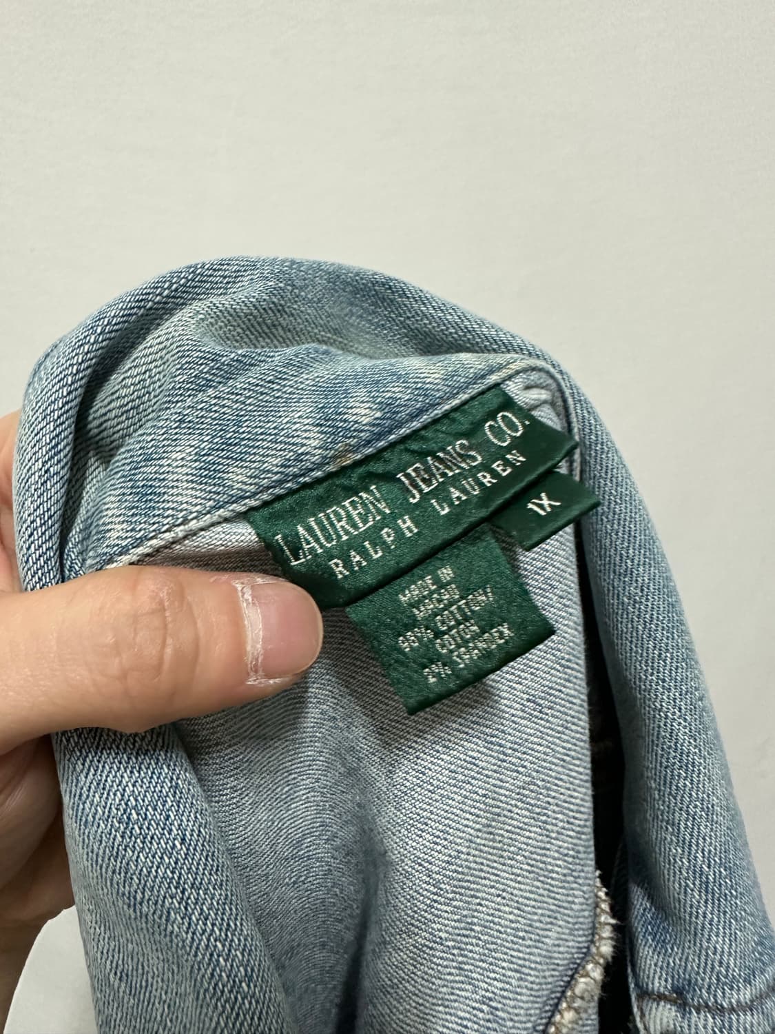 로렌랄프로렌 데님 트러커자켓 상품이미지4