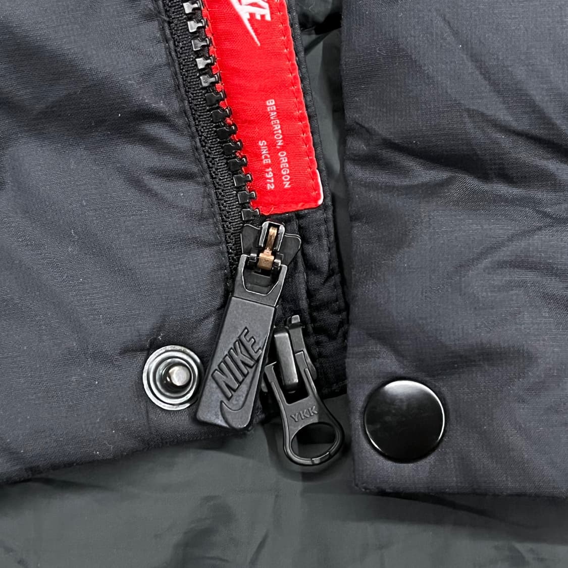 [정품/XS] 나이키 블랙 후드 패딩 점퍼 b15 상품이미지8