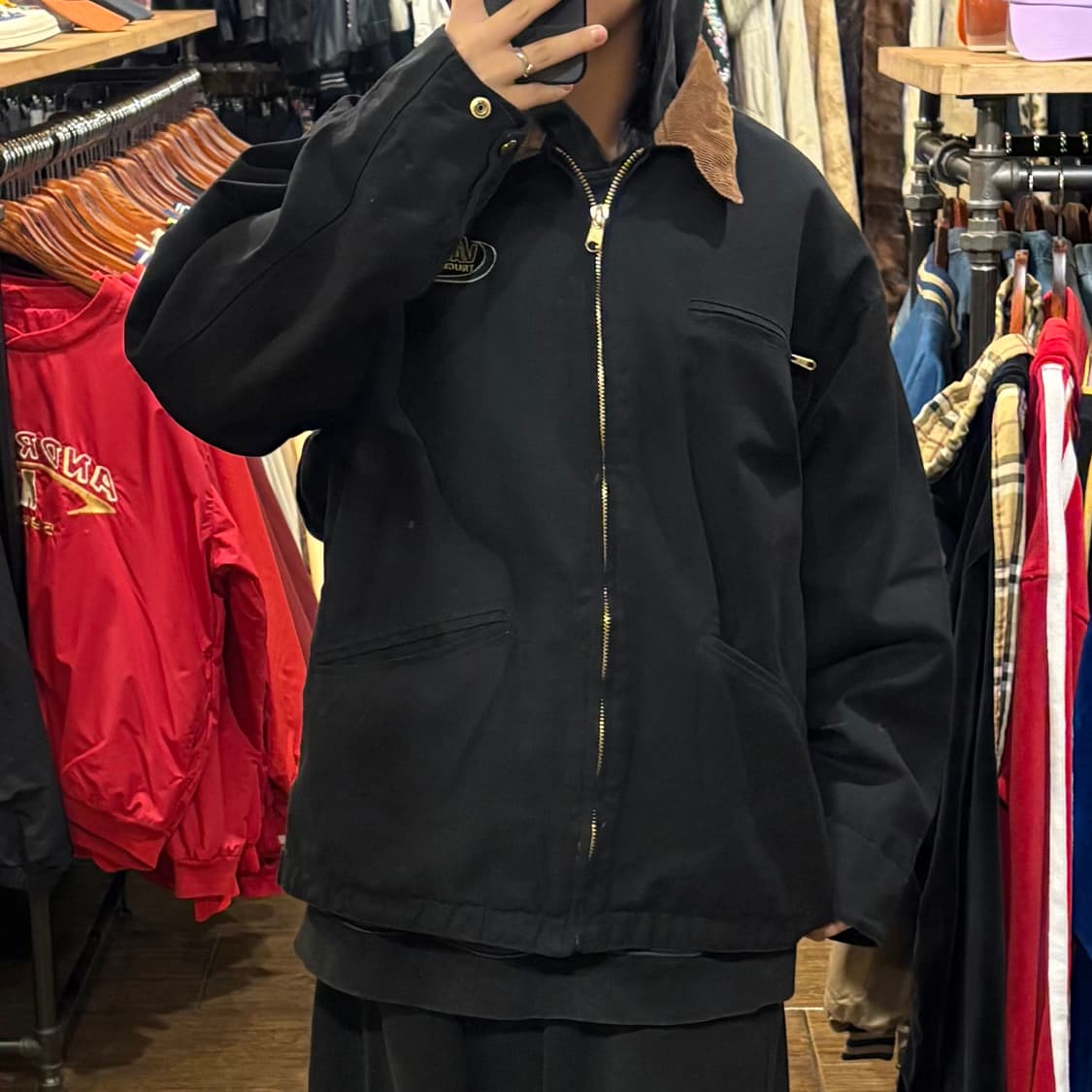 [HI] VTG 코듀로이 카라 워크자켓 상품이미지2