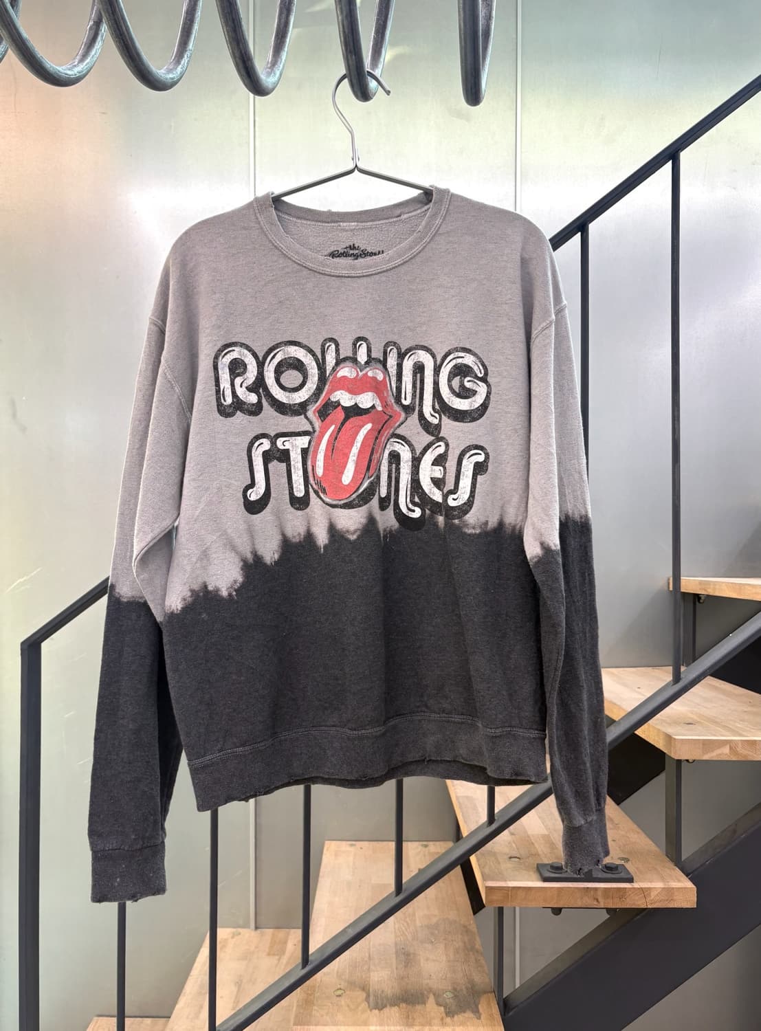 롤링스톤즈 빈티지 투톤 맨투맨 상품이미지1