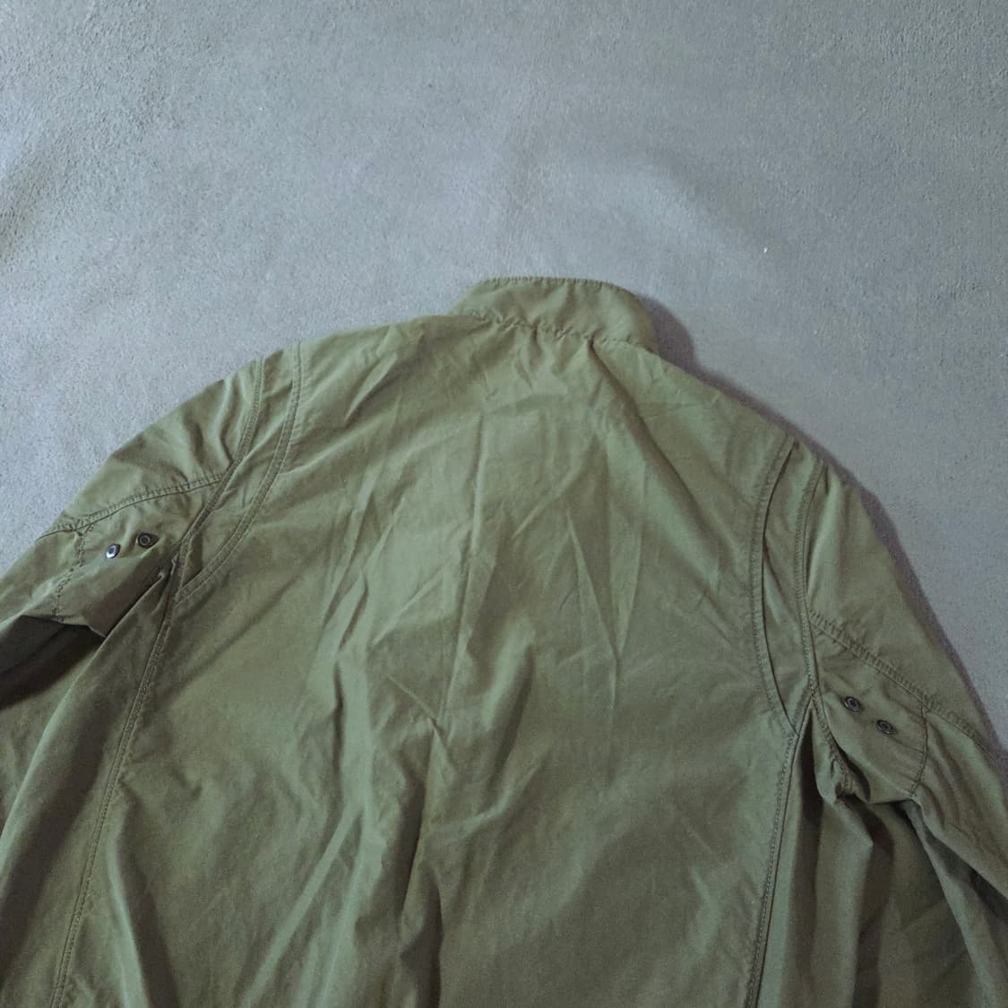 코오롱 시리즈 에피그램 밀리터리 블루종 자켓 M 카키 상품이미지3