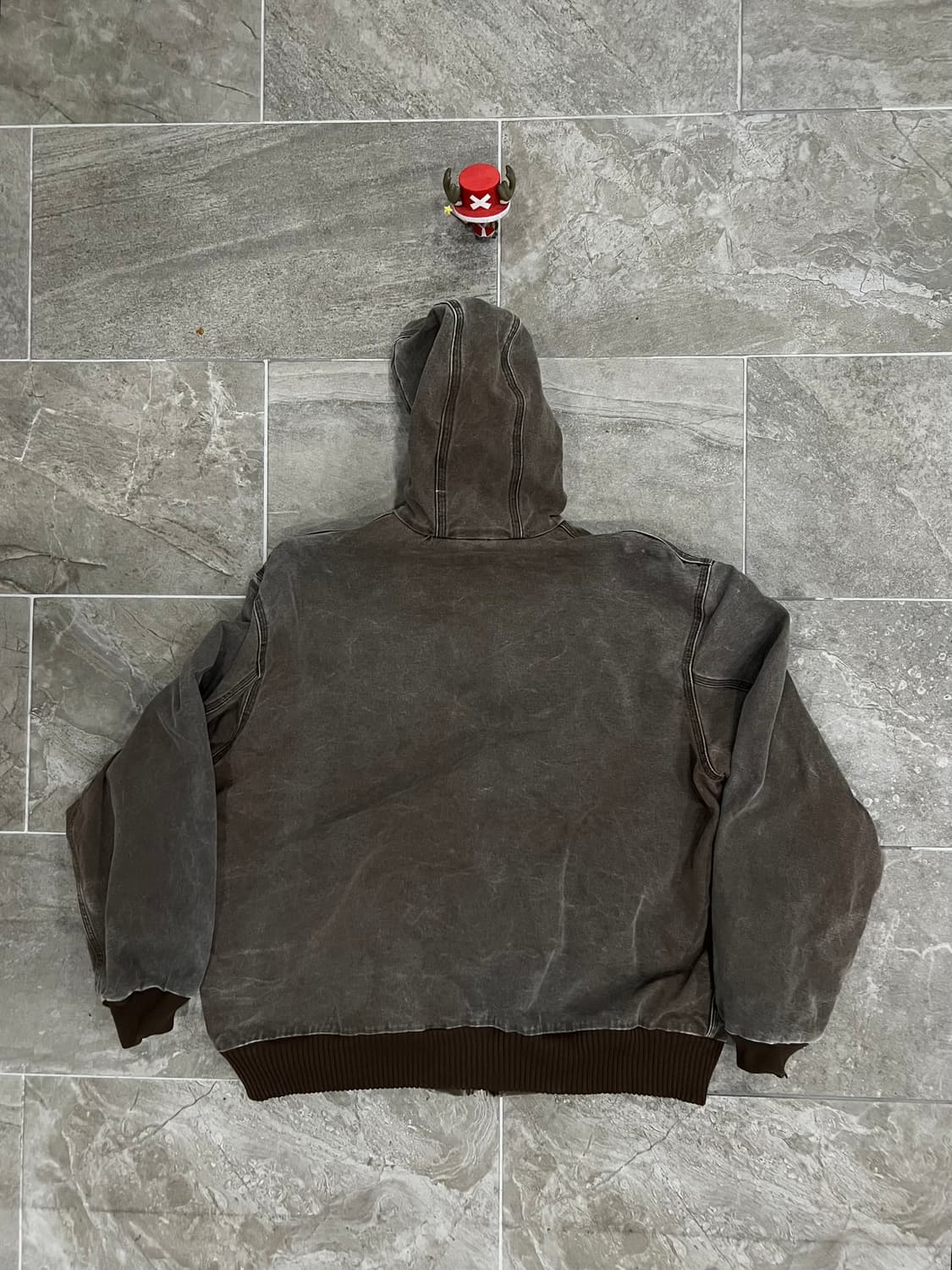 (XL)칼하트 덕 액티브 후드자켓 J130 CHT 체스트넛 상품이미지2