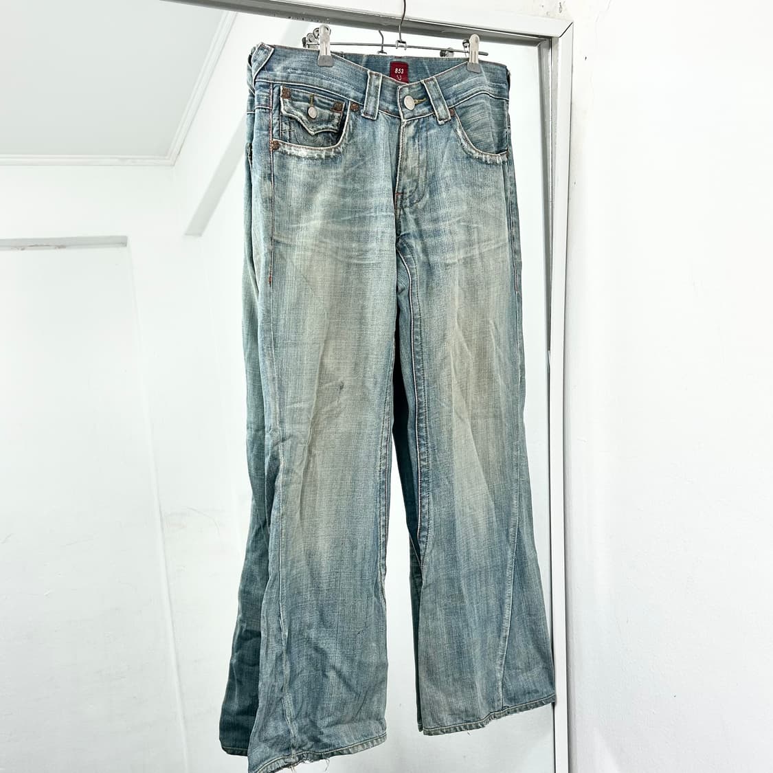 트루릴리전 853 부츠컷 데님 팬츠 상품이미지5
