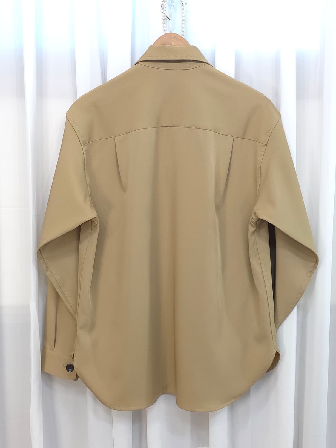 UNION STATION by men's bigi 셔츠 자켓 베이지  상품이미지4