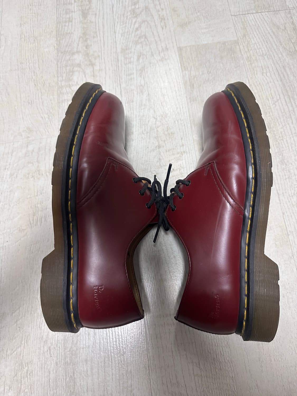 닥터마틴 1461스무스 체리레드uk7 상품이미지2