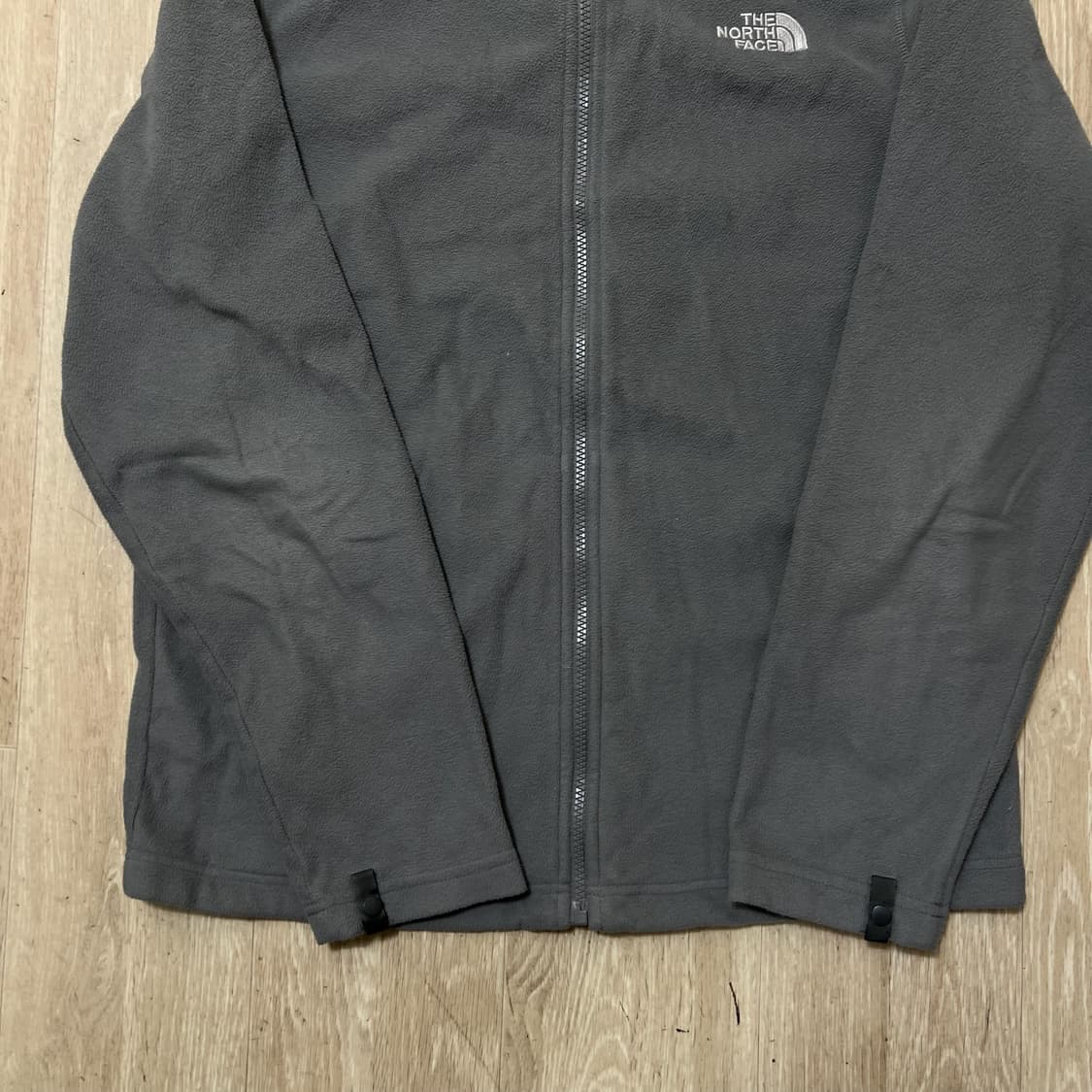 노스페이스 로고 플리스 후리스 자켓 S/90  상품이미지4