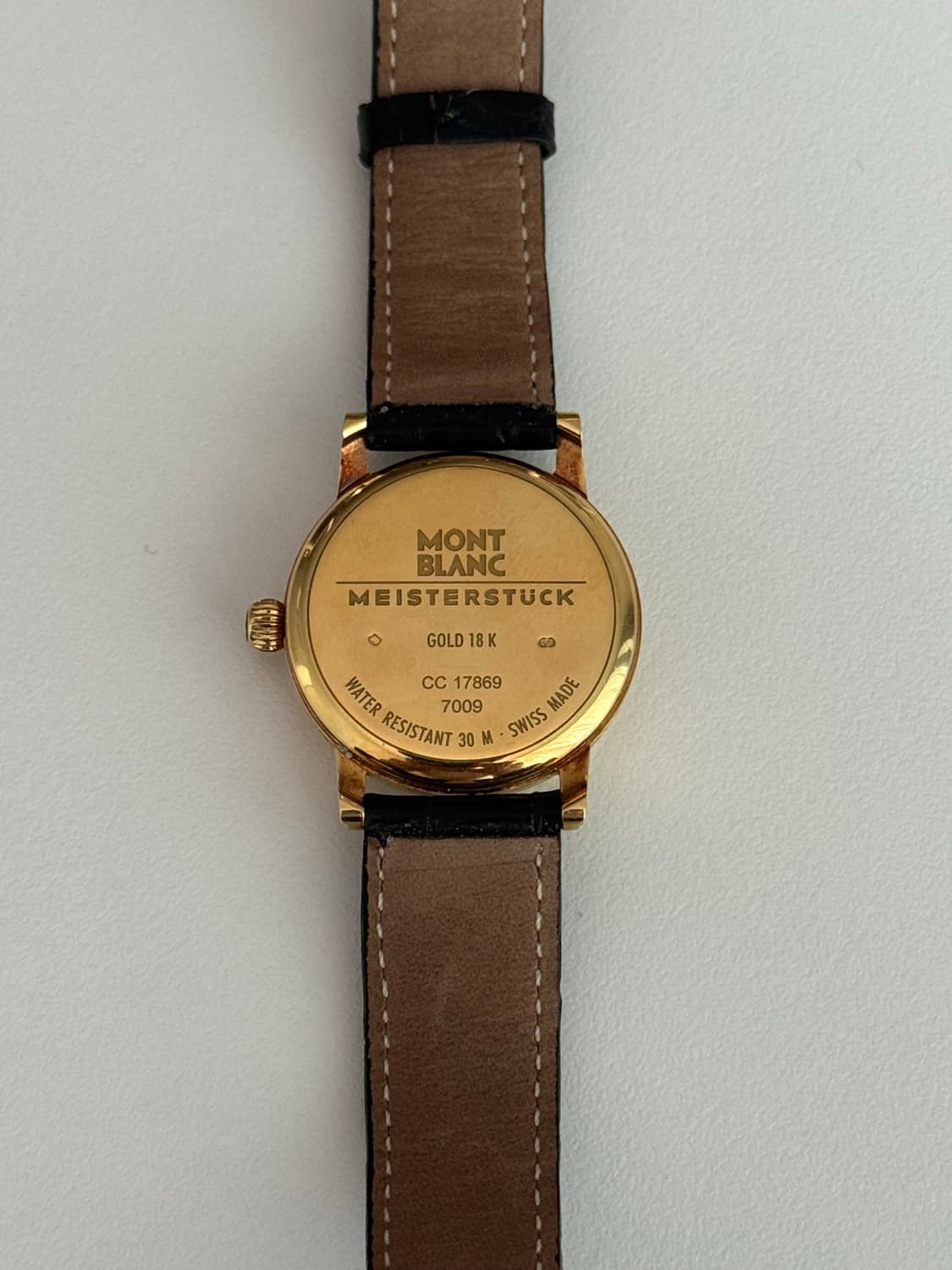 몽블랑 ref.7009 금장 빈티지 시계 상품이미지3
