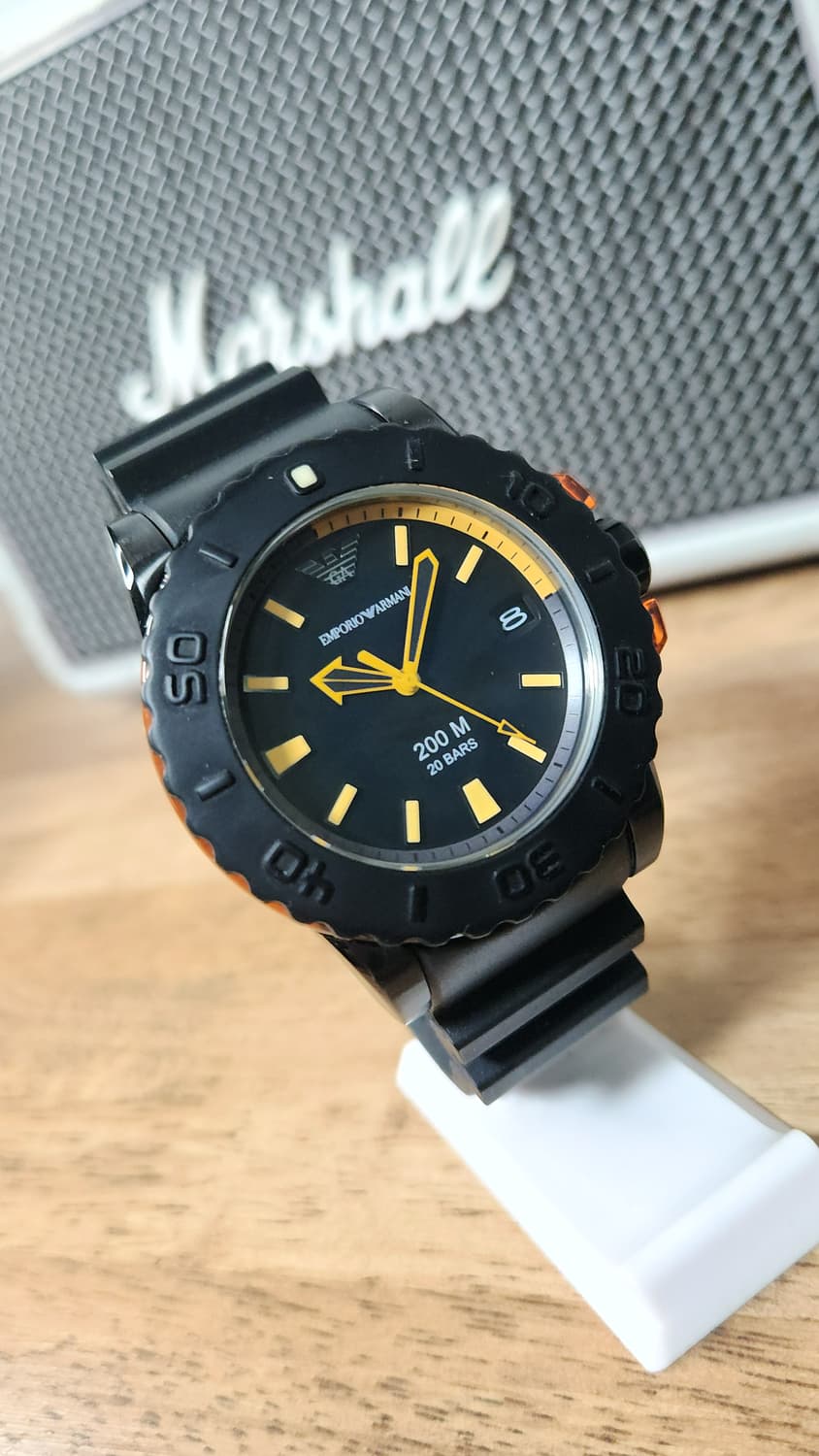 # 엠포리오 아르마니 스포티보 알마니 다이버 남성 명품시계 급처 상품이미지1