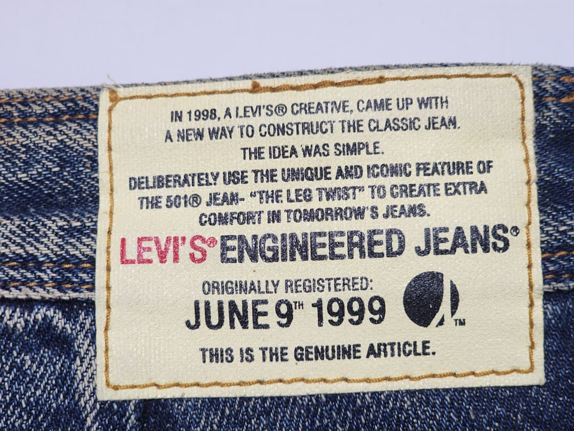 리바이스 엔지니어드 진 26 사이즈 데님 상품이미지1