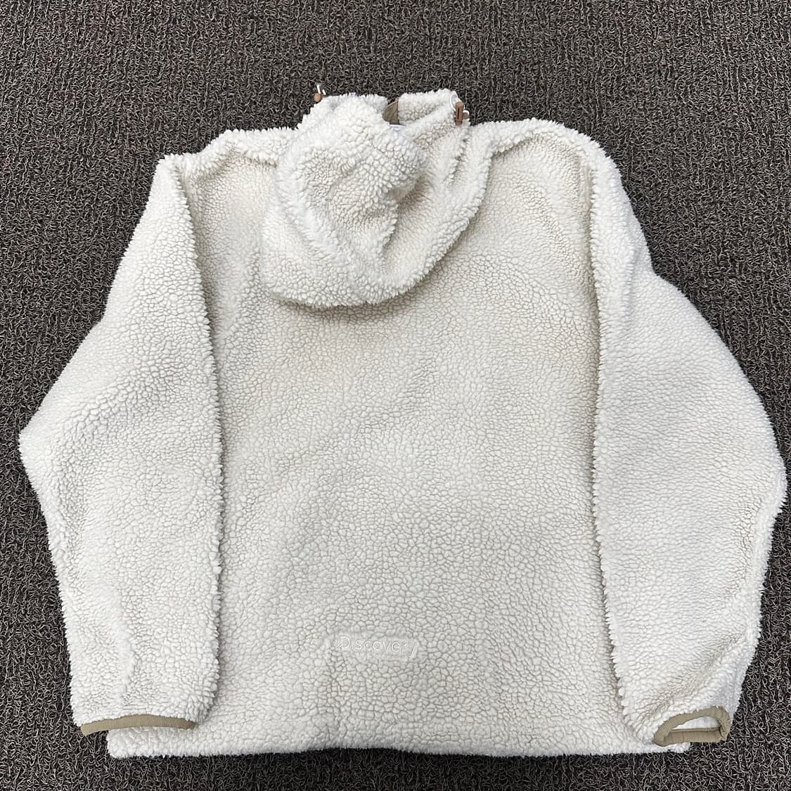 디스커버리 뽀글이 털 후리스 후드 자켓 100(L) 상품이미지4