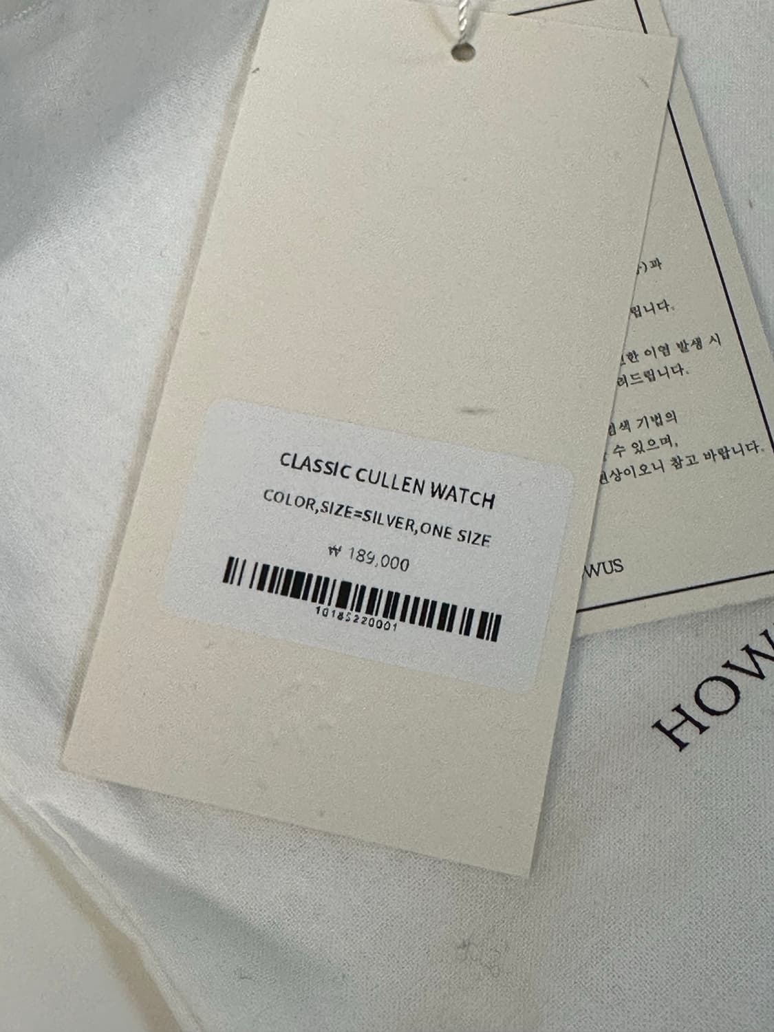 HOWUS 호와스 Classic Cullen Watch 상품이미지4