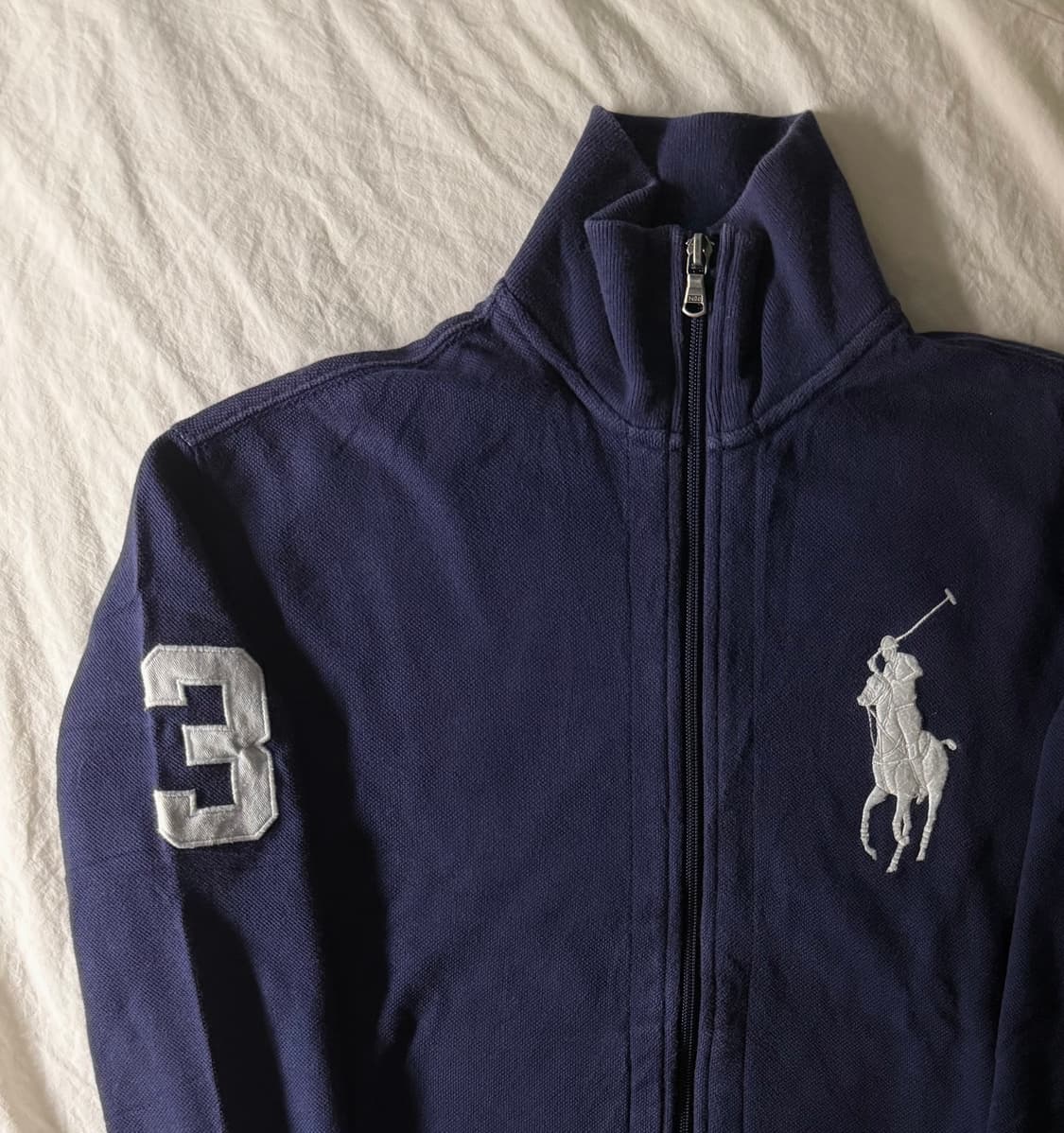 폴로 빅포니 집업 네이비 상품이미지1