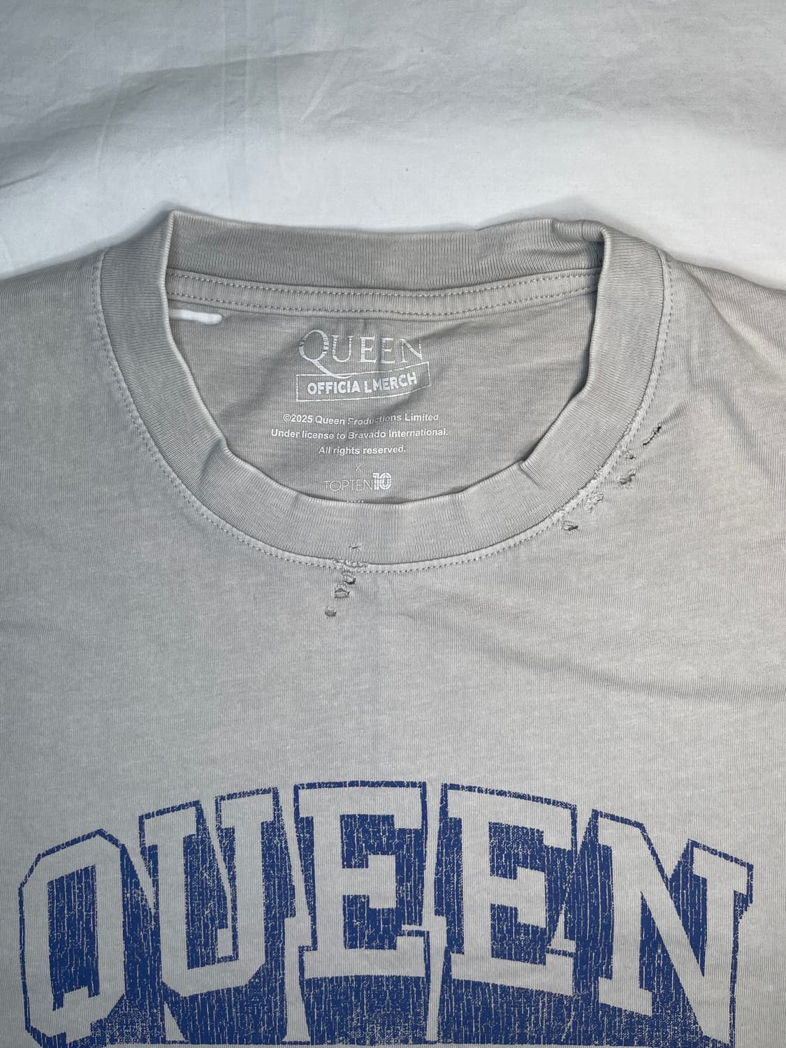QUEEN 리워크 티셔츠 상품이미지3