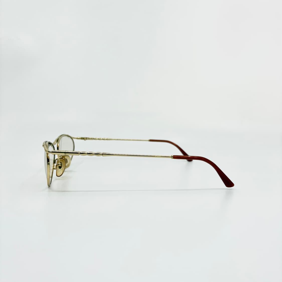 Diego Dalla Palma 이탈리아 빈티지 레트로 골드 프레임 안경 상품이미지4