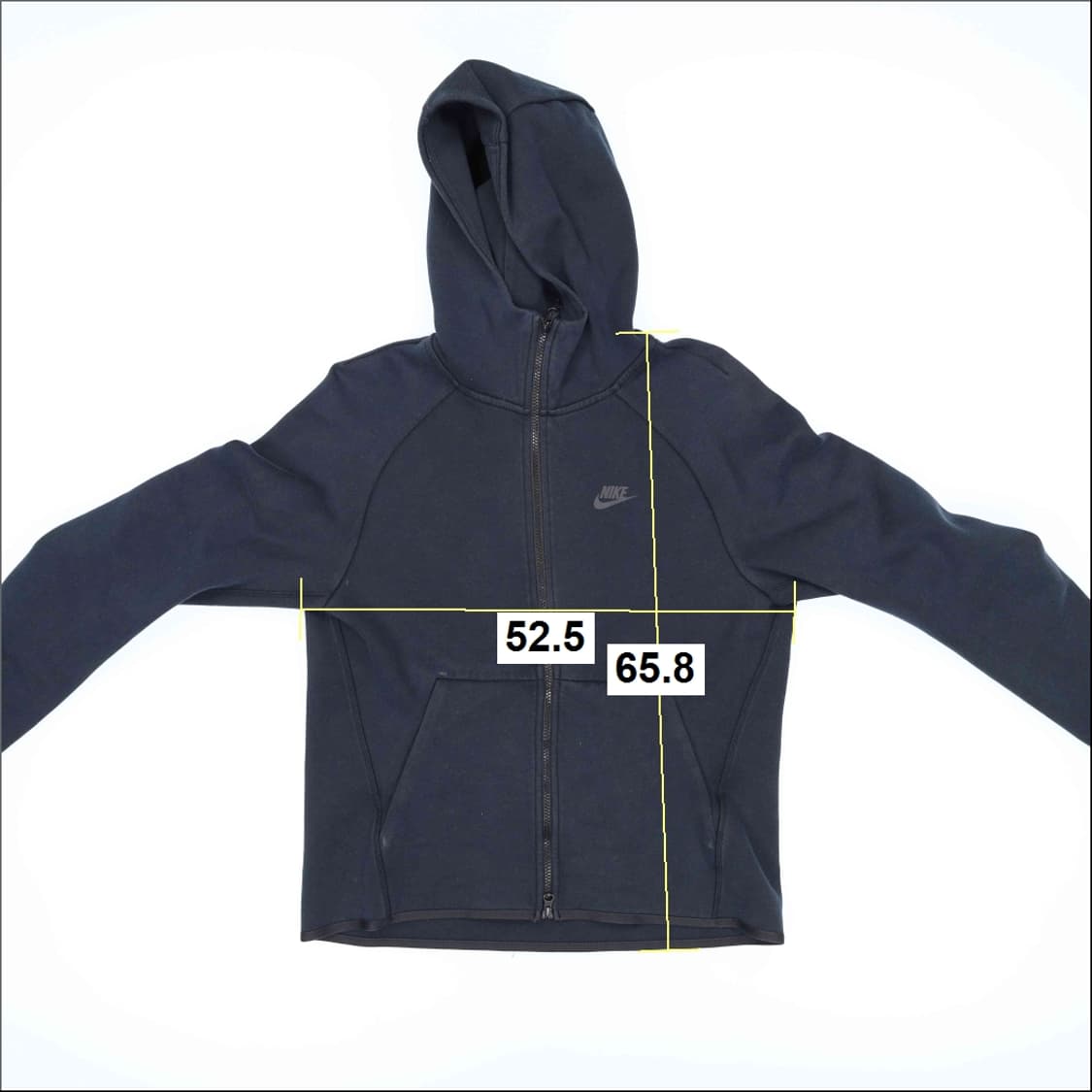 [100] 나이키 테크 플리스 후드 풀집업 저지 자켓 0119J 상품이미지7