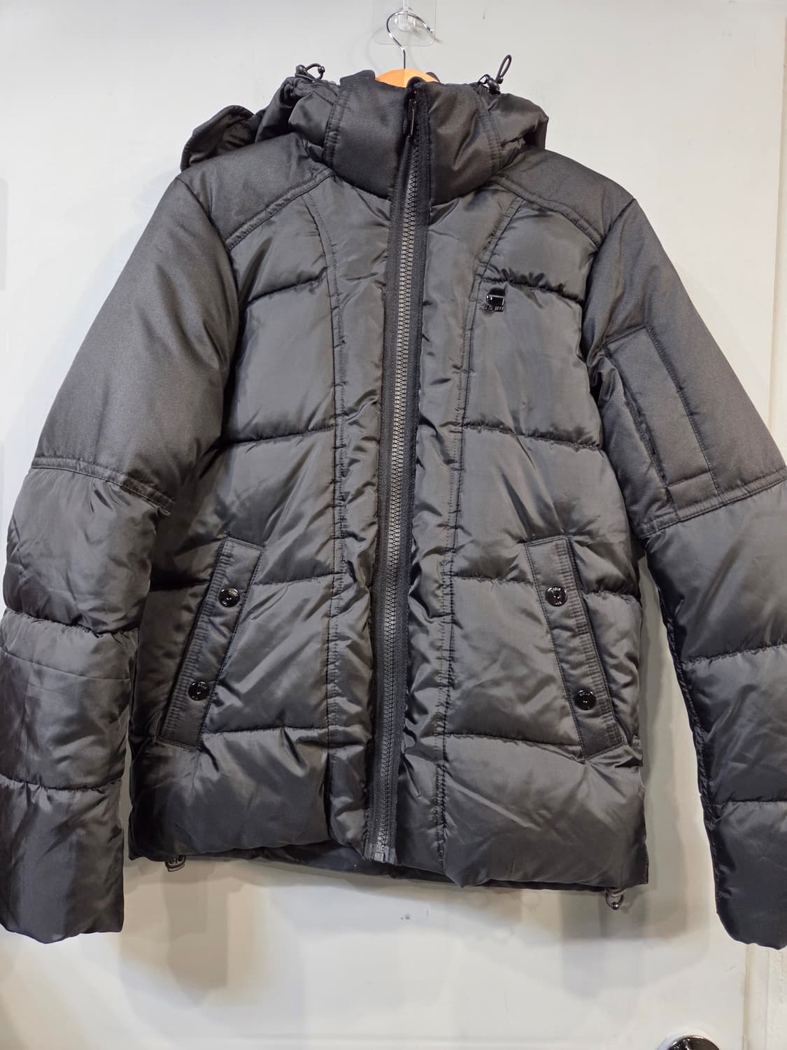 G-Star RAW 블랙 패딩 점퍼(S) 상품이미지1