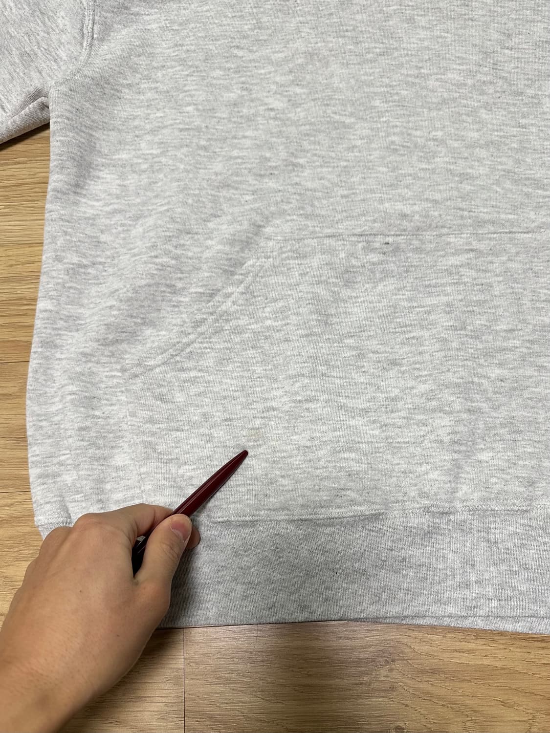 90s 빈티지 러셀 후드 밝은그레이 L USA 상품이미지8