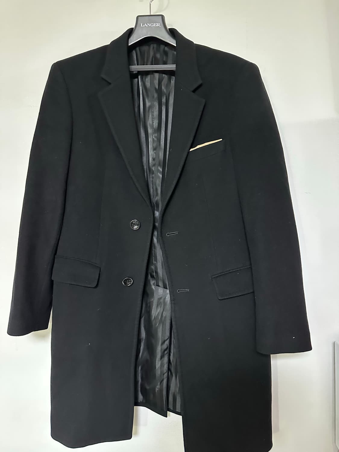 SIEG FAHRENHEIT 남성 블랙 코트 상품이미지1