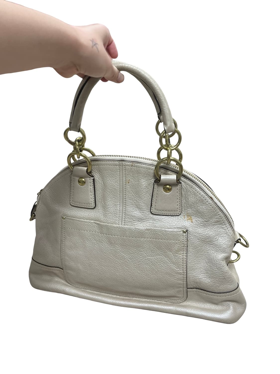 코치 실버 토드백 상품이미지3