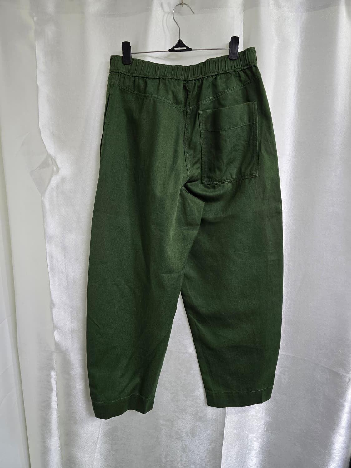 코스 올리브 그린 밴딩 와이드 팬츠 (1944) 상품이미지2