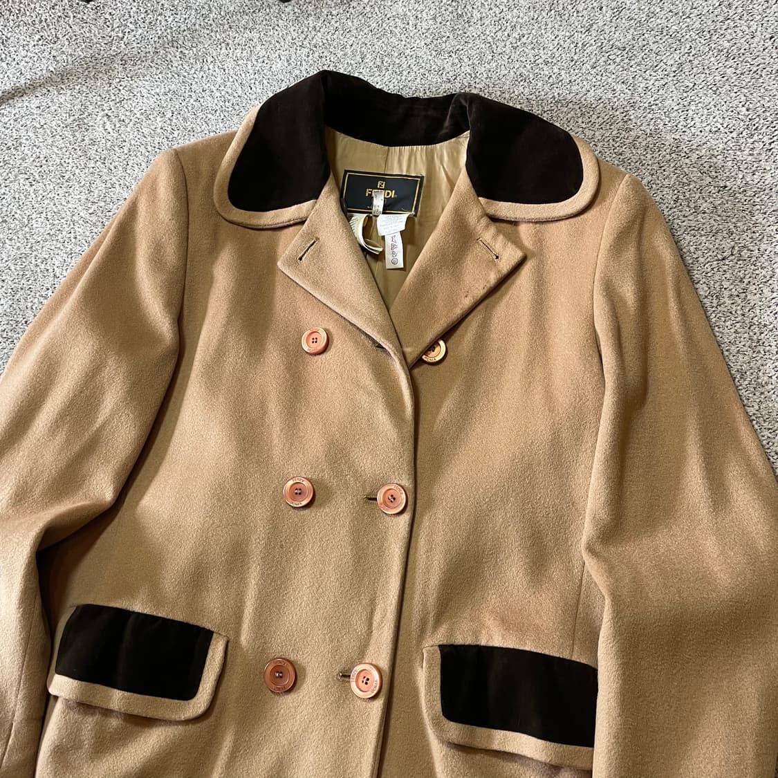 펜디 울 코트 상품이미지2