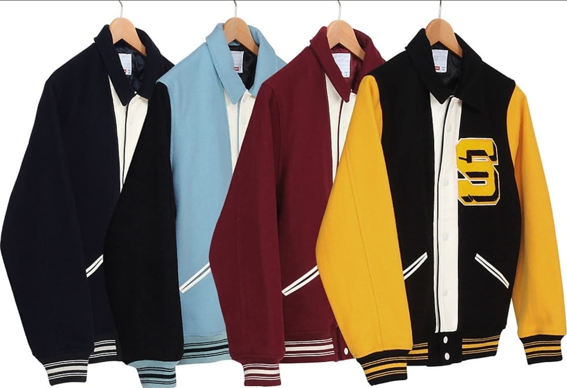 SUPREME Captain Varsity Jacket M 슈프림 바시티 상품이미지2