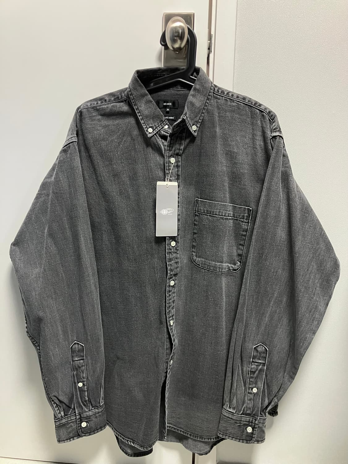 빔즈 데님 셔츠- 재패니즈 패브릭 상품이미지1