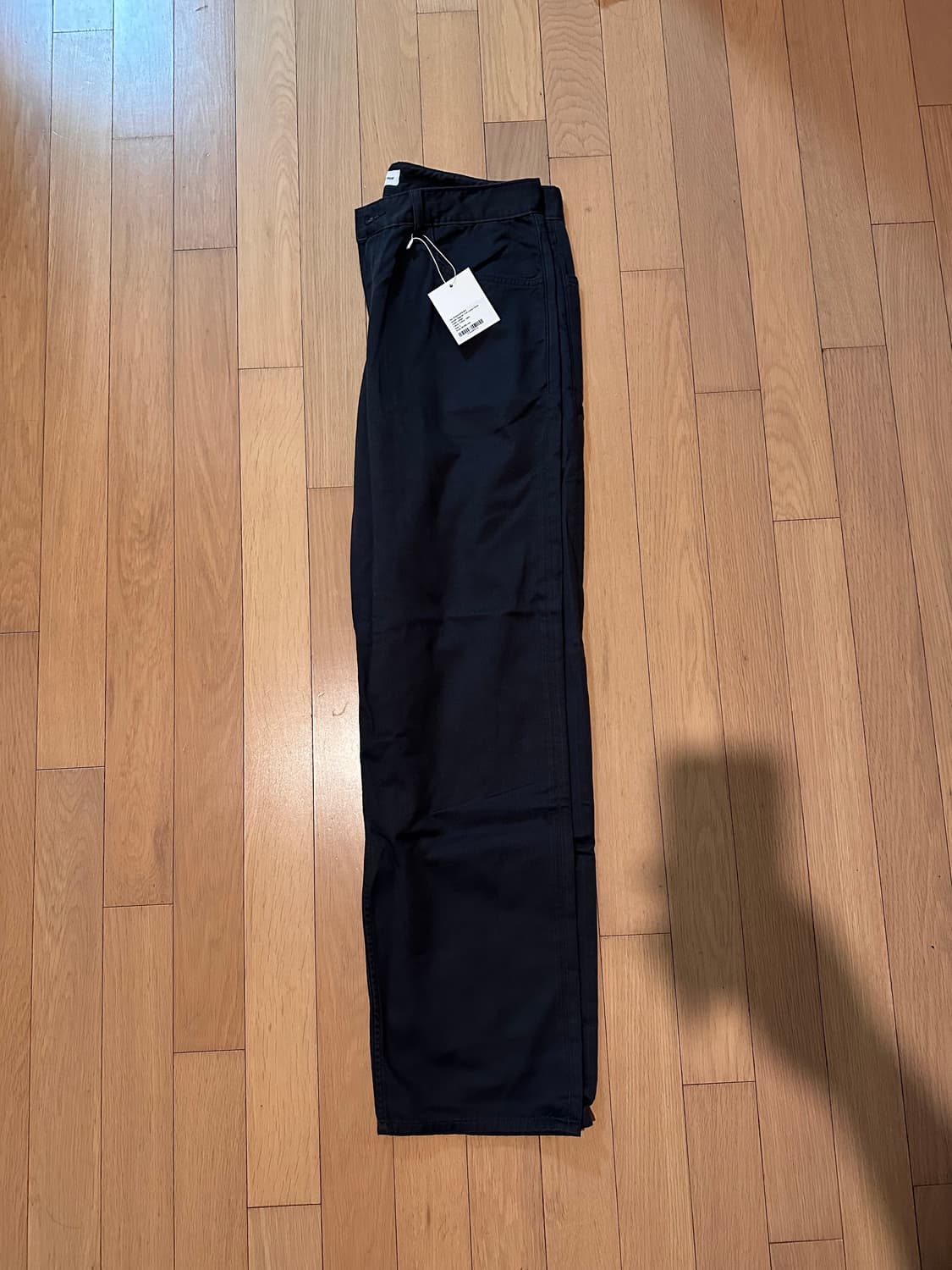 스테디에브리웨어 레귤러 트윌 코튼팬츠 인디고 텍 붙어있는 새상품 2사이즈 상품이미지1