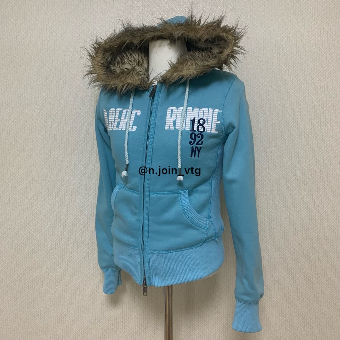 아베크롬비 하늘 울프죠 후드집업 상품이미지2