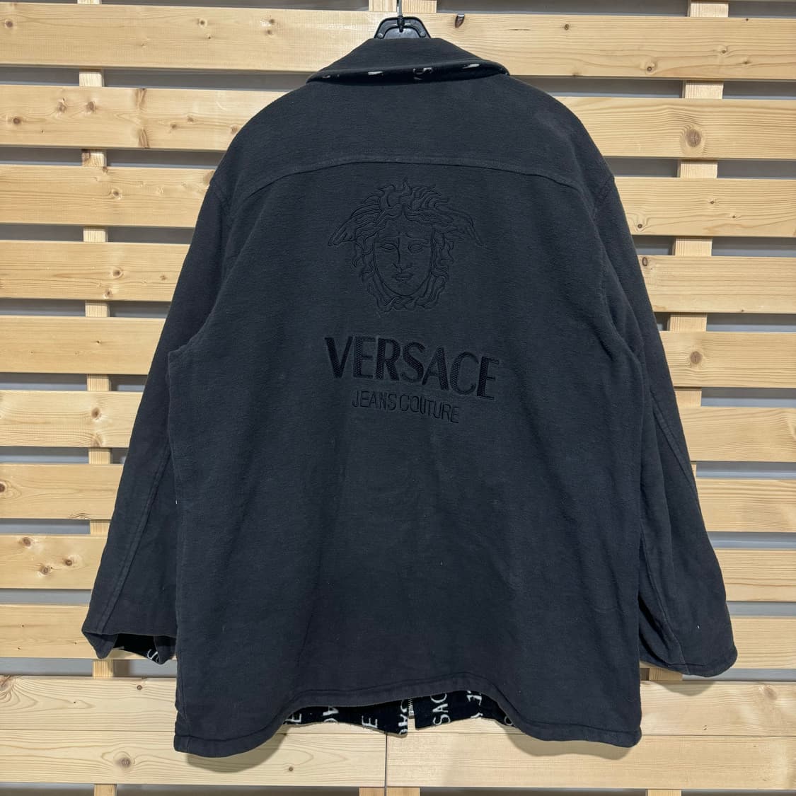 베르사체 리버시블 후리스집업 상품이미지3