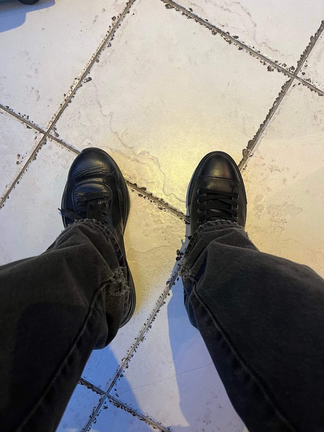 프라다 하이탑 스니커즈 상품이미지2