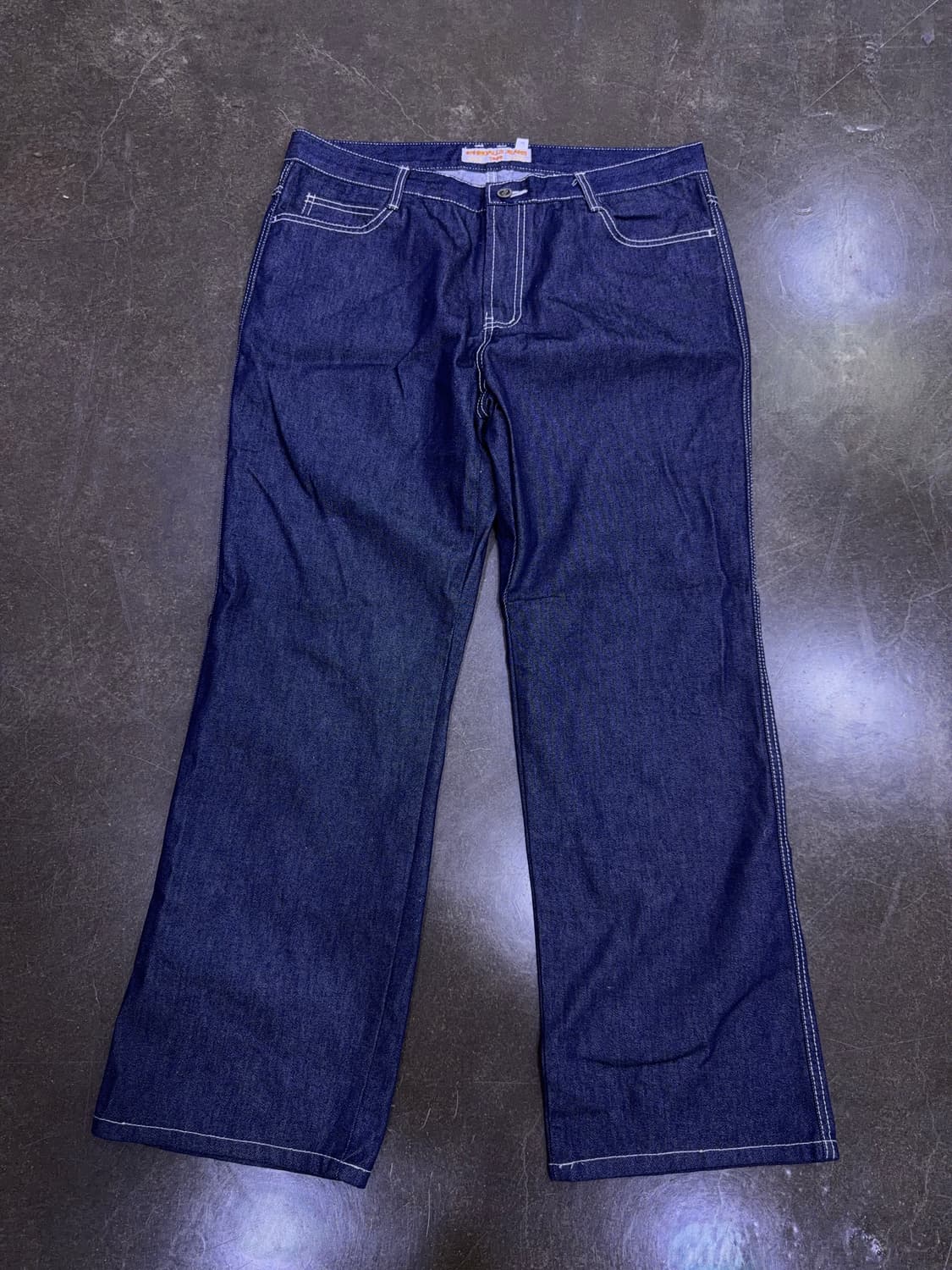 잉갈스 진스 와이드핏 딥인디고 데님팬츠 36 상품이미지1