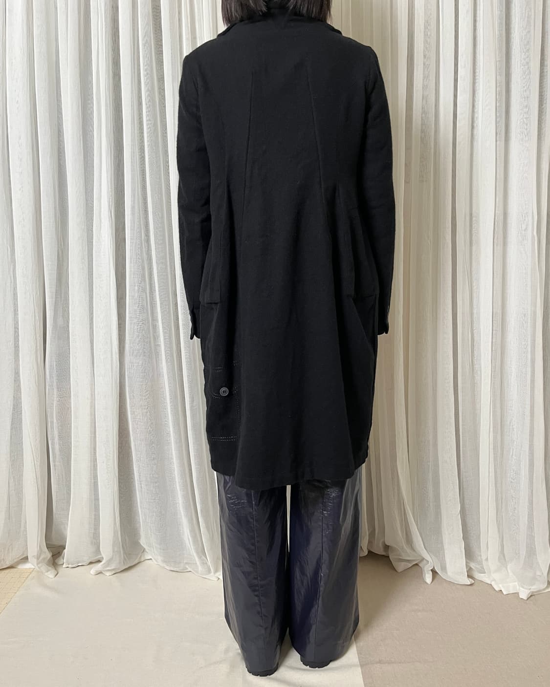 꼼데가르송 레이어드 도킹 코트 comme des garcons black 상품이미지9