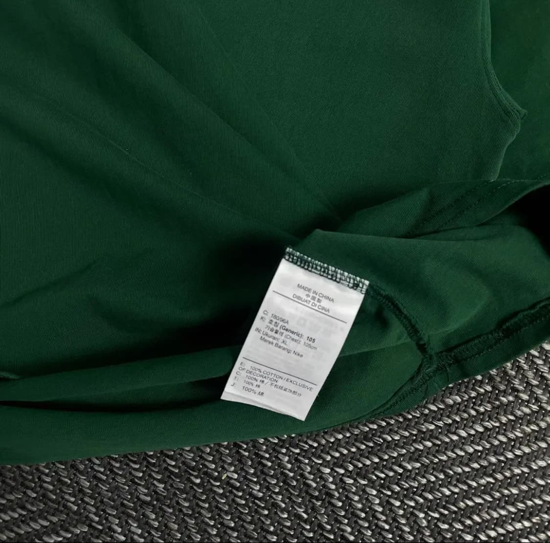 나이키 x 스투시 월드투어 티셔츠 그린o 4160 상품이미지4