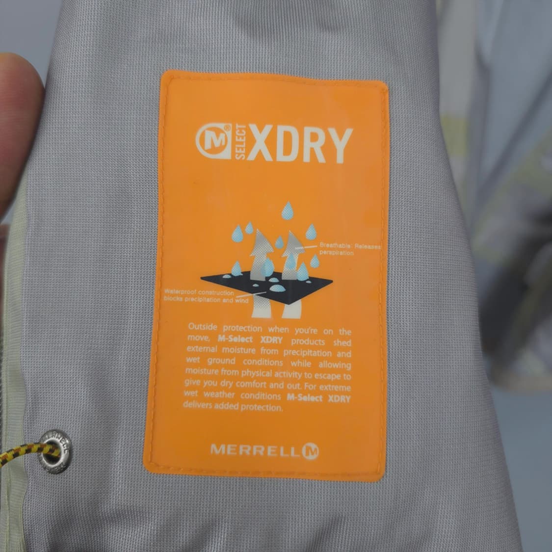 머렐 MERRELL 기능성 후드 집업 바람막이 M/95 상품이미지7