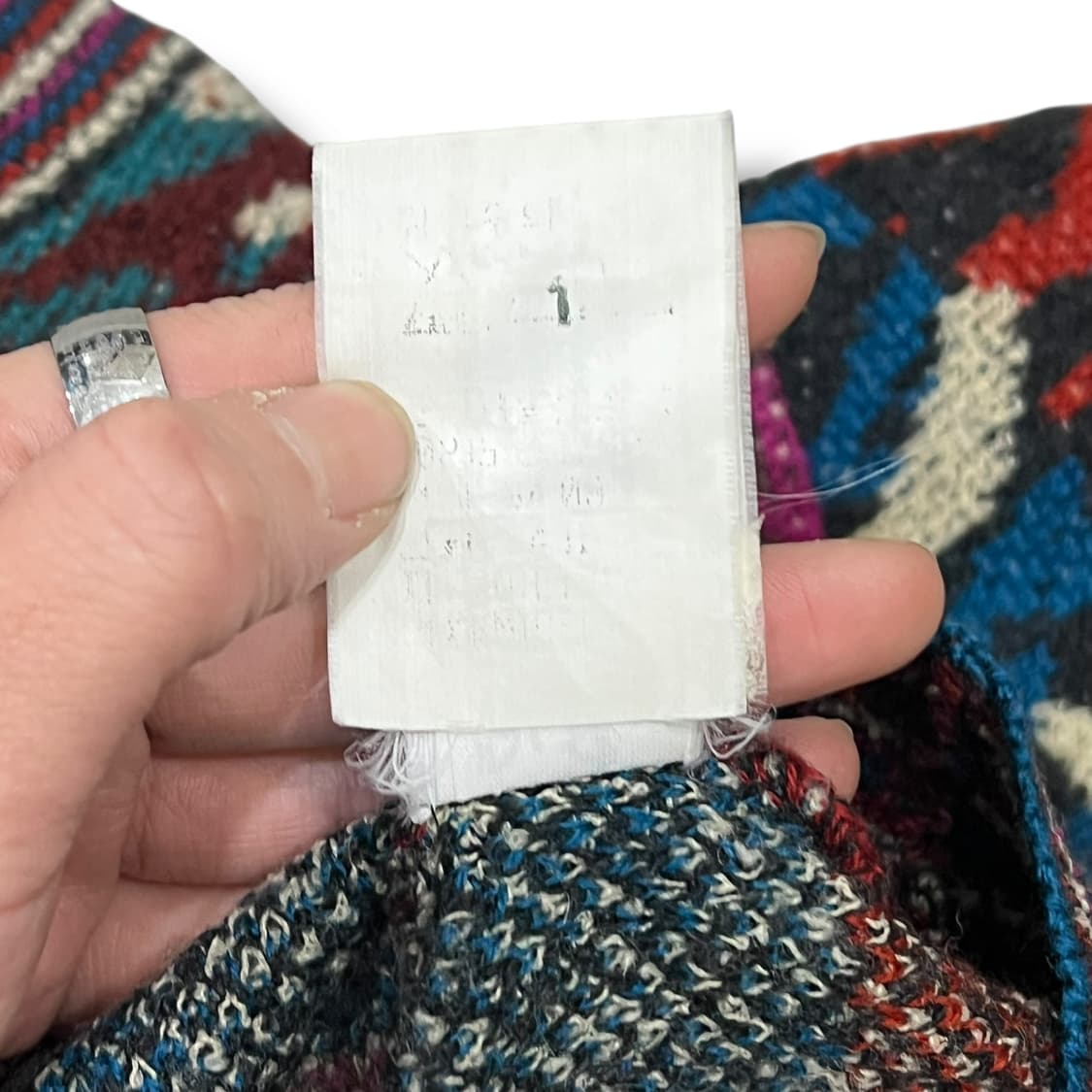 미쏘니 패턴 니트 s08396 상품이미지7