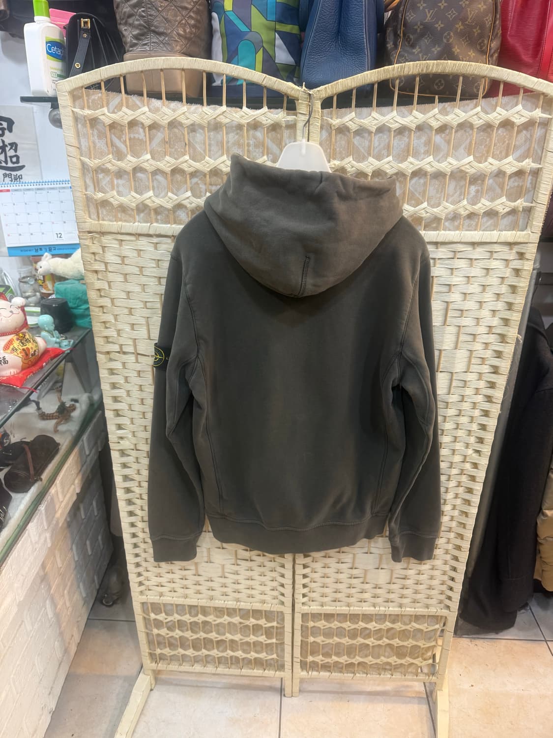 95 정품 스톤아일랜드 기모 후드티 팝니다 상품이미지8