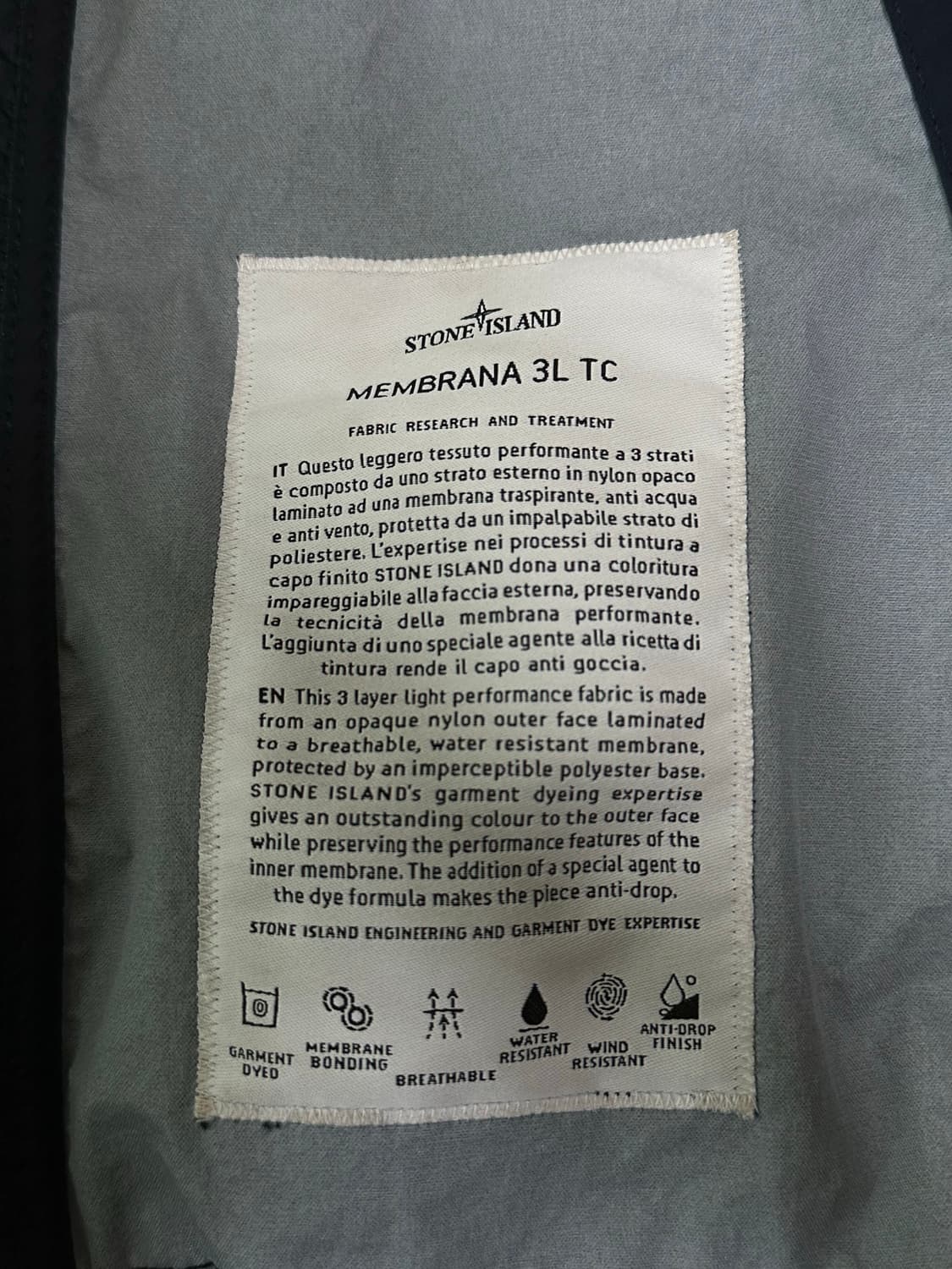 스톤아일랜드 멤브라나 자켓 23ss 상품이미지2