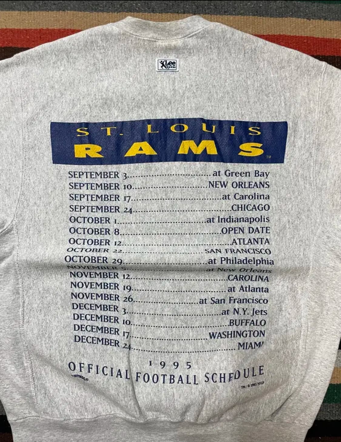 Lee 90s 리버스위브 스웻셔츠 상품이미지3