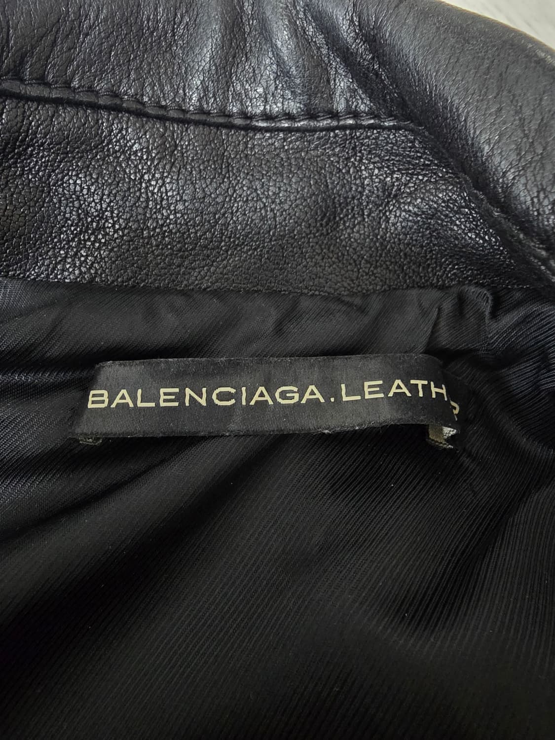 (정품) 발렌시아가 라이더 가죽자켓 38 (명품 여자 레더자켓 점퍼) 상품이미지3