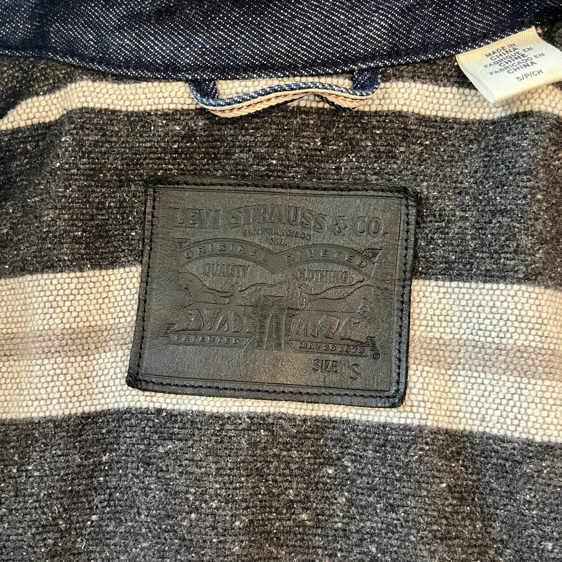 Levi's 콘밀 셀비지 초어자켓 상품이미지5