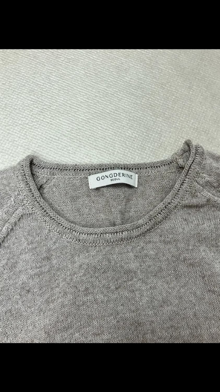 공드린 린넨 니트 Haley linen knit (oatmeal) 상품이미지9