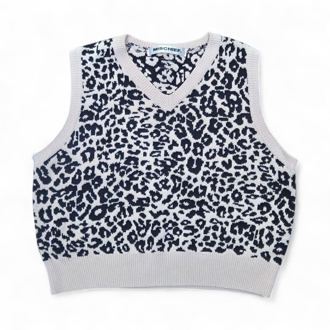 미스치프 레오파드 니트 베스트 (M)
 상품이미지1